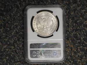 lot 25 image: 1881 CC Carson City Morgan Dollar NGC graded MS 64