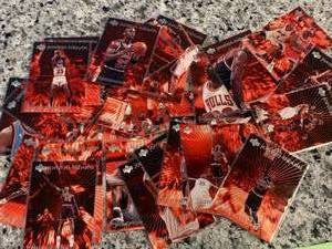 lot 7 image: 1997 Upper Deck Michael Jordan Impression Set  (Sold ebay $64.99)