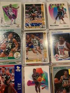 lot 20 image: Large Binder Full of Misc. Basketball Cards