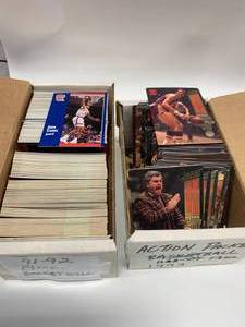 lot 73 image: 1998 Action Packed Basketball Cards & 1991 Fleer Cards