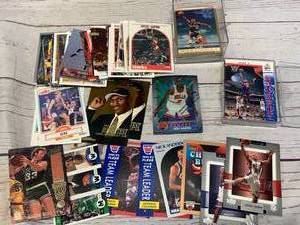 lot 82 image: Lot of Vintage NBA Star Cards