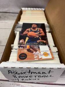 lot 85 image: Assorted Box of Basketball Cards & Rookies