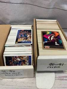 lot 88 image: 1990-91 Skybox & 1993-94 Upper Deck Cards