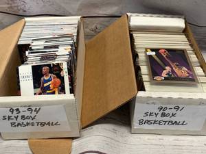 lot 104 image: 1990-91 & 1993-94 Skybox Basketball Cards