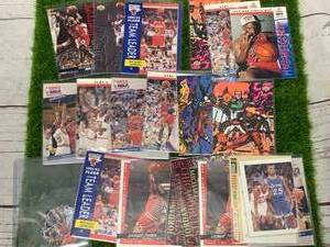 lot 112 image: Lot of 20 Early 1990s Michael Jordan Basketball Cards