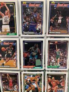 lot 130 image: 1993 Topps Series 1 & 2 Cards