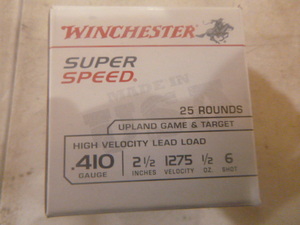 Winchester Super Speed High Velocity Lead Load