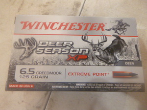 Winchester Deer Season XP 6.5 Creedmoor Cartridges
