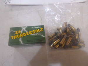Thunderbolt Rimfire Cartridges