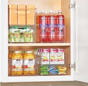 lot 247 image: iDesign Pantry Bins - 5-piece Set 07017CO