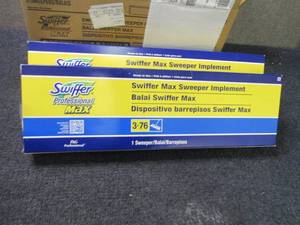 3 Swiffer Max Sweepers...