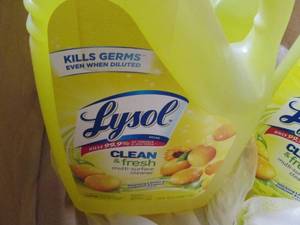 3  - 144 oz Bottles Lysol Clean & F...