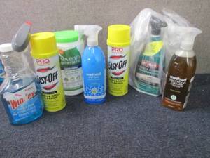 Assorted Cleaning Products...