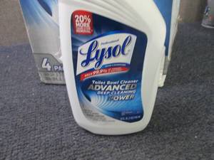 4 qts Lysol Advanced...