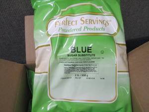 3- 2 lb Bags Blue Sugar Substitute...