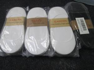 4- 6 pks Summer No-Show Socks...
