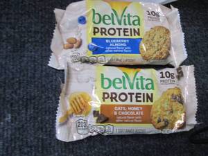 36 Belvita Protein Bars...