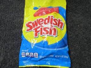 12- 8 oz Bags Swedish Fish...