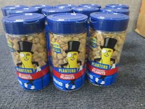12- 7 oz Planters Dry Roasted Peanu...