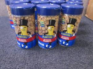 12- 7 oz Planters Dry Roasted Peanu...