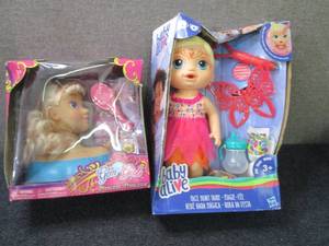 Princess Styling Doll, Baby Alive...