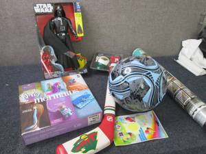 Star Wars, Soccer Ball, Hockey Set,...