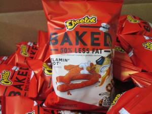Case of 64- 1.5 oz Bags Baked Flami...