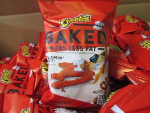 Case of 64- 1.5 oz Bags Baked Flami...