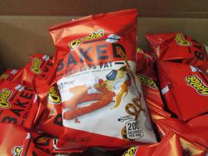 Case of 64- 1.5 oz Bags Baked Flami...