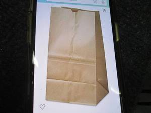 500 ct 25# Squat Grocery Bags Retai...