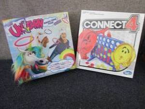 Unicorn Magic Ring Toss, Connect 4...