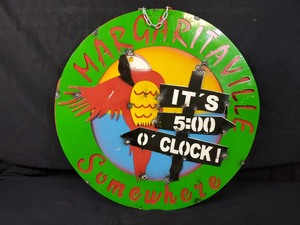lot 58 image: New Large Recycled Metal Margaritaville Sign