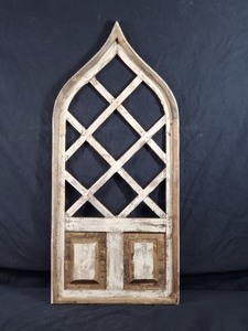 lot 67 image: New Recycled Wood Decorative Shabby Chic Style Window