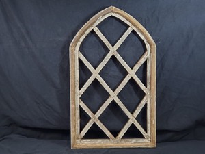 lot 75 image: New Recycled Wood Decorative Shabby Chic Style Window