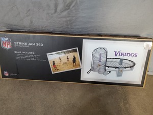 lot 19A image: New Minnesota Vikings NFL Licensed Spike Ball  Strike Jam 360 Game