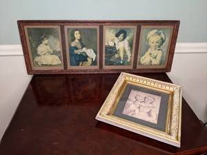 lot 57 image: Old Timey Framed Portraits