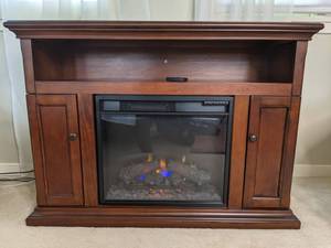 lot 3 image: Twinstar Electric Fireplace with Surround