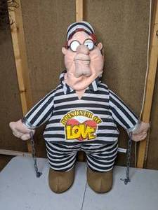 lot 128 image: Family Guy Peter Griffin Prisoner of Love Large Plush Doll