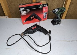 lot 158 image: (2) Power Drills