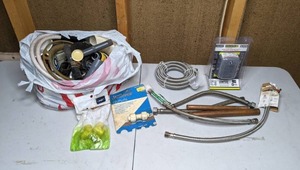 lot 144 image: Plumbing Supplies Pipes, Hoses, Couplings, etc.