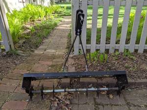 lot 126 image: 37 Lawn Aerator Attachment