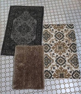 lot 119 image: (3) Small Rugs