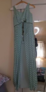 lot 76 image: Vintage Handmade Maxi Dress