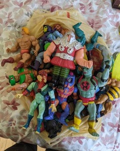 lot 90 image: Vintage Masters of the Universe Action Figures