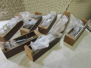 (BS) 7 Wood Boxes Full of Assorted ...