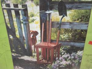 (EW3) Wood Garden Tool Organizer...