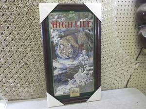 (F-3) Vintage Framed Miller High Li...