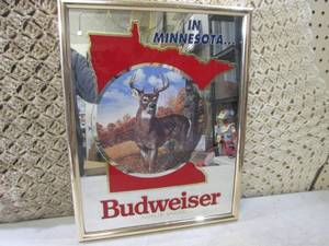 (F-3) Vintage Budweiser Beer In Min...