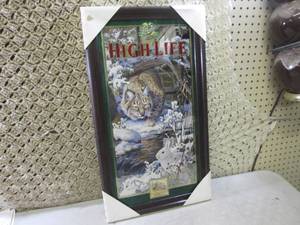 (F-3) Vintage Framed Miller High Li...