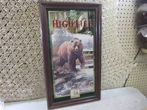 (RMC) Vintage Framed Miller High Li...